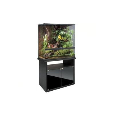 Meuble Exo Terra en situation avec terrarium - Design moderne et fonctionnel Meuble Exo Terra en situation avec terrarium - Design moderne et fonctionnel