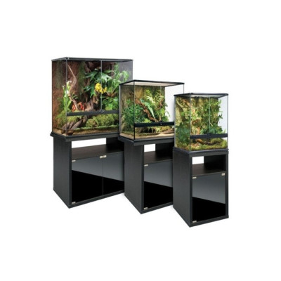Meuble Exo Terra en situation avec terrarium - Design moderne et fonctionnel Meuble Exo Terra en situation avec terrarium - Design moderne et fonctionnel
