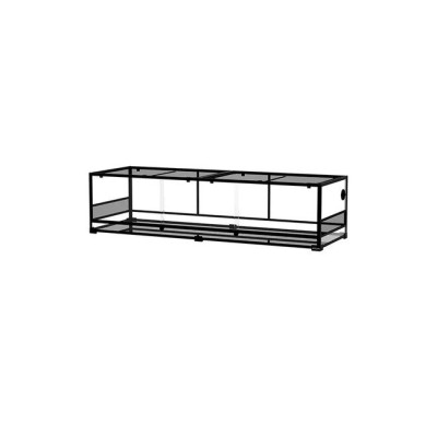 Terrarium REPTIZOO 183x61x46cm démontable pour reptiles – Vue avant avec porte à ouverture facile Terrarium REPTIZOO 183x61x46cm démontable pour reptiles – Vue avant avec porte à ouverture facile