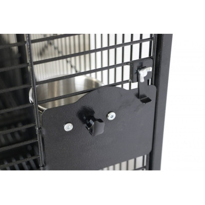 Cage double Zolia Gabon pour perroquets Gris du Gabon et Amazones – 180x100x178cm