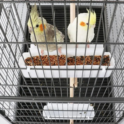 Cage Yaheetech pour oiseau facile à monter et nettoyer. Cage Yaheetech pour oiseau facile à monter et nettoyer.